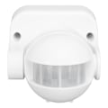 Miniatyrbild 6 av 8: Väggmonterad rörelsesensor Automatisk skymning till gryning Sfärisk PIR-sensor Utomhus Rörelsesensor Brytare för hemsäkerhet LED-ljus AC 110 till 240V Vit