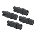 Miniatyrbild 5 av 8: 4st IEC320 C13 till IEC320 C15 Power Professionell Standard Dator Power för Laptop PDU Case Ups Socket