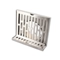 Miniatyrbilde 2 av 8: Side Drain 304 Rustfritt Stål Korrosjonsbestandighet Fortykket L-formet Gulvavløp for Bad Hotell 5 Tommer for 110mm Rør