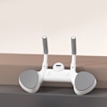 Miniatyrbild 6 av 8: Plank Trainer Multifunktionell Justerbar Timing Intelligent Counting Push Up Board med Förvaringsväska för Fitness Vit
