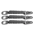 Miniatyrbillede 1 af 8: 3 stk. Multifunktionel Flaskeåbner Paracord Karabinhage Lanyard AntiSlip Udendørs Vedhæng