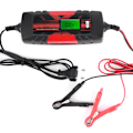 Miniatyrbillede 4 af 8: Smart Batterilader Elektronisk Vedligeholdelse Auto Motorcykel 6‑12V IP65 Vandtæt EU Stik 110‑240V