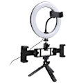 Miniatyrbillede 5 af 8: LED Ring Light Professionel Selfie Ring Light Makeup Lampe Justerbar Live Streaming Fyldlys