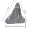 Miniatyrbilde 3 av 4: Multi-vinkel Tablet Stativ - Myk Pude Fanget Holder for iPad, Telefon og Mer Vin