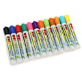 Miniatyrbillede 4 af 8: 12 farver Easy Wipe DIY Børn Børn Sletbare Markers Flydende Kridt Penne Sæt