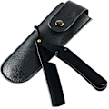 Miniatyrbilde 1 av 5: Rustfritt stål Profesjonell Barber Razor Kit - Klassisk matt finish - Salong Quality Hår- og skjeggbarbermaskin - Sammenleggbar design