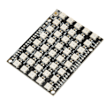 Pikkukuva 6 / 8: WS2812B 5050 RGB LED -integroitu ohjain 5x8 40 bittiä Täysi väri Valon kehityskortti hotellille