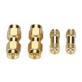 Miniatyrbillede 5 af 8: 2 SMA han til SMA han 2 SMA hun til SMA hun adapter RF koaksial adapter stik