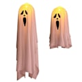 Pikkukuva 2 / 5: Halloween-kummitusvalot, ulkokoristeet roikkuvat hehkuvat kummitukset, B