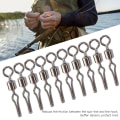 Miniatyrbild 6 av 8: American Metal SubLine Clip fiskeredskap med vridbar snabbkoppling 10#