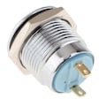 Miniatyrbild 5 av 5: 3 x 16mm 12V IP67 Vattentät LED Metall Indikatorlampa Typ D--
