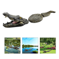 Miniatyrbilde 5 av 7: Flytende ornament Simulering Statue Vann Decoy for Pool Pond Garden