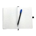 Miniatyrbild 8 av 8: Anteckningsblock Svart Utseende PU Papper 14,5x21x 1cm Praktisk Bärbar Journal Notebook för Skolmötesplanering