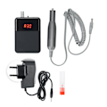Pikkukuva 1 / 8: 30000 RPM ammattimainen kynsipora kannettava sähköinen kynsien kiillotuskone mini kynsien hiontatyökalu SetEU Plug 110 ~ 240 V