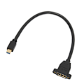 Pikkukuva 3 / 8: Mini Displayport - Displayport -sovitin Mini DP uros - naaras 8K 7680x4320 60Hz Turvallinen ja vakaa Mini DP - DP