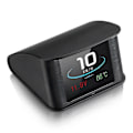 Miniatyrbillede 1 af 2: Bil Obd Digital Måler Hud P10 2.2-tommer Lcd Skærm Obd Bil Head-up Enhed, Smart Digital Instrument Head-up Display -CHNSZ