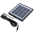 Miniatyrbilde 5 av 8: 2W 12V Multifunksjonelt solcellepanel Polysilicon ladebrett med kant for utendørs camping