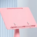 Miniatyrbillede 3 af 5: Boglæsestativ Justerbar Foldbar Multifunktionelt Skrivebordsbogstativ Bogstativ til Børn Sakura Pink