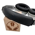 Miniatyrbillede 4 af 5: Hovedbøjle Pude Sæt Udskiftning Til Qc35 Qc35ii Qc25, Hovedtelefoner Reparationsdele Hovedbøjle Pude (sort)