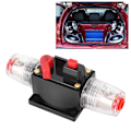 Miniatyrbillede 4 af 8: Bil Truck Audio Nulstilling Afbryder Sikring Holder Bil Tilbehør DC 12-24V40A