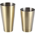 Miniatyrbillede 1 af 5: Rustfrit stål, robust og holdbar cocktail shaker kop bar hjem køkkenredskab (Titanium Golden)