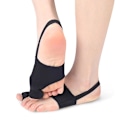 Miniatyrbild 2 av 5: Hallux Valgus Korrigerare 2 st, Ortopedisk Splint, Stortåseparator, Smärtlindring, Icke-kirurgisk Korrigering, Unisex, Svart