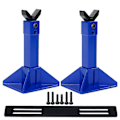 Miniatyrbillede 4 af 5: Display Stands Jack til 1/18 1/10 1/8 1/7 RC Crawler Truck Blå