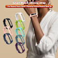 Miniatyrbilde 3 av 8: Silikon Watch Band Rem for Huawei Honor Band 4 Running Version for Huawei Band 3e Band 4e Smart Watch Armbånd Erstatning