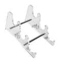 Miniatyrbilde 8 av 8: Tastatur Oppbevaringsstativ Avtakbart Klar Akryl Heving Tilt Mekanisk Tastatur Display Stand for Home 3 Layer