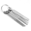 Miniatyrbilde 2 av 8: Guitar Bridge Saddle Nut Files 13 Neddles Set Tool Kit Tilbehør Ukelele