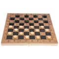 Miniatyrbild 7 av 8: 3 i 1 Multifunktionell Fällbar Trä Schack Damspel Brädspel Bärbar Damspel Set