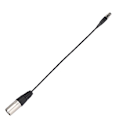 Miniatyrbillede 3 af 8: Fuld kobberbeklædning Mini XLR 3-pin hun- til zinklegering-kabinet XLR 3-pin han-lydkabel