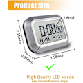 Miniatyrbild 2 av 5: Lämplig Digital Kökstimer Touchskärm Matlagning, Magnetisk Nedräkningstimer, Hög Volym, Stor LED-Display