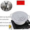 Miniatyrbild 3 av 5: Lock för kastruller Spill Stopper-lock - Tjockare silikon Spill Stopper, FDA-godkända lock för matlagning, BPA-fria Instant Pot-lock, passar öppningar