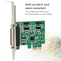 Miniatyrbillede 8 af 8: PCI E til 2 seriel 1 parallel port printerkort udvidelseskonverteradapter 2S1P