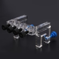 Miniatyrbilde 5 av 6: Akryl akvarium doseringspumpe slangeholder