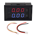 Miniatyrbild 1 av 8: Spänningsströmmare Digital Voltmeter Ammeter Volt Tester Amp Detector LED Amperage Monitor Gauge DC0‑100V 10A