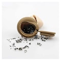 Miniatyrbillede 3 af 4: Silikone Te Si Infuser til Løs Te - Lorteformet Sjov Teæg
