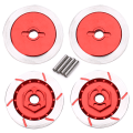 Pikkukuva 2 / 8: Metalliset jarrulevysarjat Simulaatiosisustustarvikkeet, jotka sopivat Sakura D4 HSP 94123 1:10 -malliin autoRed