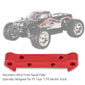 Pikkukuva 7 / 8: Alumiiniseos takalevy kyykkyyn RC-autolle FS 1/18 sähkökuorma-auto RC-auton osaan (etu, punainen)