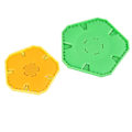 Miniatyrbillede 7 af 8: Flower Maker Sæt Tidsbesparende Enkel betjening Stof Flower Maker plader til DIY 5 kronbladsblomster