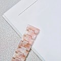 Miniatyrbilde 4 av 4: Resin Rem Reimstropp Menn Kvinner Hurtigutløser Mote Uformell Stropp Lett Hudvennlig Klokkearmbånd 20mm