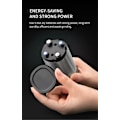 Miniatyrbilde 4 av 5: Elektrisk Gravity Pepperkvern, LED-lys, Justerbar Grov Keramisk Kvern