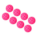 Miniatyrbild 4 av 8: 12 st 74 mm 40 hål Pickleballs PE-plast Hög elasticitet Pickleball Utomhus Hålbollar Rosa