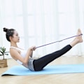 Miniatyrbild 2 av 4: Träningsrep, Figur 8 Elastiskt Drag Yoga Spännrep med Motståndsband Elastiskt Band Rally Rem Stretch Band Dragrep Latex Gummi Slumpmässig Färg