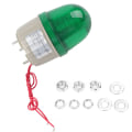 Miniatyrbilde 2 av 8: BERM varsellys BEM-2071 LED roterende blinkende indikator for overvåking av 220V AC Vert