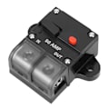 Miniatyrbillede 1 af 8: 12-42 VDC Heavy Duty Bil Auto Reset Inline Circuit Breaker Selvrecovery Sikring (50A)