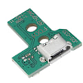 Miniatyrbillede 6 af 8: USB-opladningspladeport-stikoplader JDS-030 til PS4-controller fladkabel