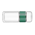 Miniatyrbilde 3 av 8: Teinfusjonsflaske 420 ml dobbeltlags rustfritt stål lekkasjesikker glassflaske for kontor, reise, hjem
