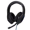 Pikkukuva 6 / 8: Kuulokemikrofonit J1 Head Band -tyyppiset kuulokkeet Peliluurit 50 mm stereokaiutin mikrofonilla Musta ja sininen